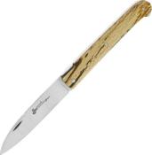 78103 - Couteau de SAUVETERRE Plein Manche Htre 11 cm Inox
