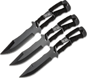 SGFT041TN - Pack de 3 Couteaux  Lancer SOG Black