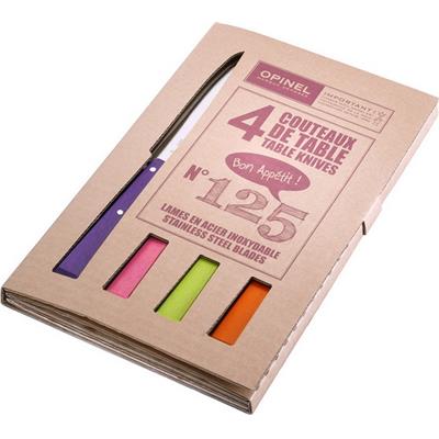 OP001532 - Coffret 4 couteaux de table Bon Appetit OPINEL Esprit Pop