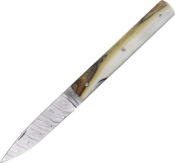 1876 - Couteau PERCEVAL Le Franais Pistachier Damas