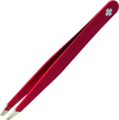 1K1601 - Pince à Epiler RUBIS Swiis Line Soft Touch Rouge