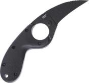 CR2516K - Couteau Griffe CRKT Bear Claw All Black