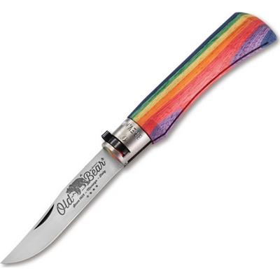 313M - Couteau OLD BEAR Rainbow Taille M