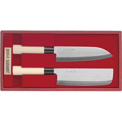 392500 - Coffret de 2 Couteaux Japonais