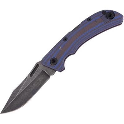 561412 - Couteau HERBERTZ G10 Marron/Bleu