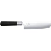 6716N - Couteau de cuisine Japonais KAI Wasabi Black Nakiri