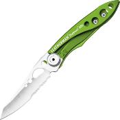 832384 - Couteau LEATHERMAN Skeletool KBX Sublime Green