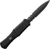 BEN3370SGY - Couteau Automatique BENCHMADE Claymore Black Grivory Dagger 