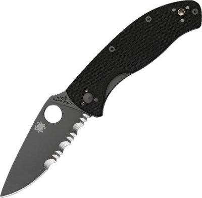 C122GBBKPS - Couteau SPYDERCO Tenacious Black