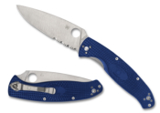 C142PSBL - Couteau SPYDERCO Resilience Lightweight CPM S35VN