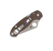 C223GPBN15V - Couteau SPYDERCO Para 3 CPM 15V Marron Sprint Run 2024