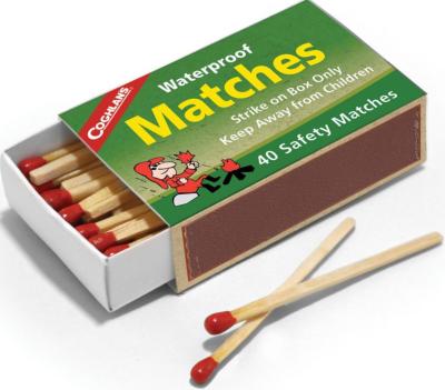 CGN940BP - Set de 4 Boites d'Allumettes COGHLAN'S Waterproof