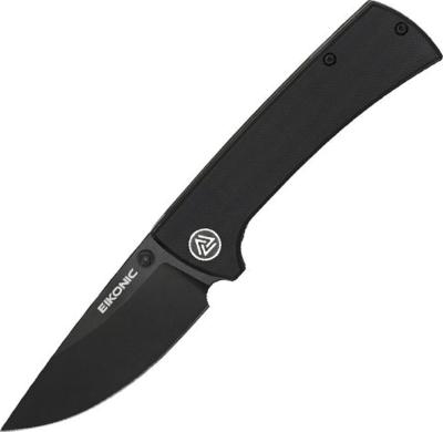 EIK.100BB - Couteau EIKONIC RCK9 G10 Noir