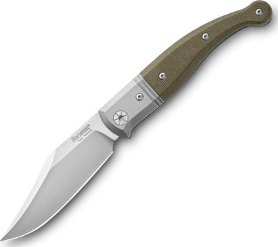 GT01CVG - Couteau LIONSTEEL Gitano Micarta Vert