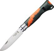 OP002151 - Couteau OPINEL N07 Outdoor Junior Kaki Orange