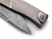 TLD.GY - Couteau LIONSTEEL Thrill Titanium Gris Damas