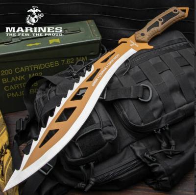 UC3506 - Kukri UNITED CUTLERY USMC Desert Ops Sawback Kukri