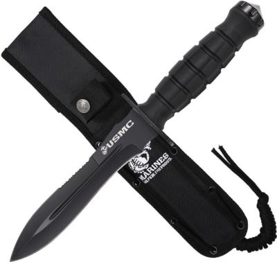 USMFIX3002BK - USMC Fixed Blade Black 
