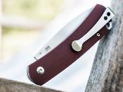 01BO618 - Couteau BOKER PLUS Boston G10 Bordeaux