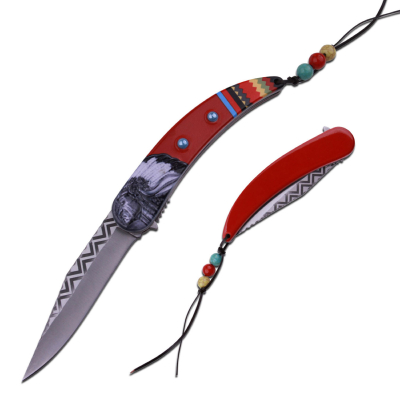 MCA046RD - Couteau MASTERS COLLECTION Spring Assisted Knife Rouge