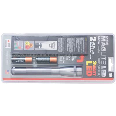 MAGMINILEDGRAY - Torche MAGLITE Mini LED grise + Etui