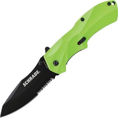 SCHA7GRS - Couteau SCHRADE M.A.G.I.C. A/O Lime Green