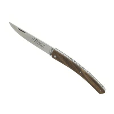 3836 - Couteau LE FIDELE Le Thiers Noyer 12 cm Inox