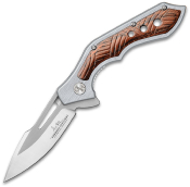 GH5108 - Couteau HIBBEN Hurricane Wooden Linerlock