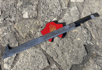 LOTR19 - Epée Uruk-Hai Scimitar Orc, Le Seigneur des Anneaux (réplique)