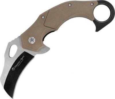 MAS42013.G10M - Couteau MASERIN Karambit G10 Marron