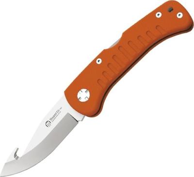 MAS763.G10A - Couteau MASERIN Skinner G10 Orange