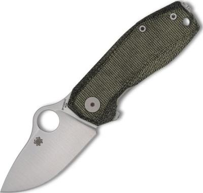 C268MTIP - Couteau SPYDERCO Spynano Flash Batch Titanium/Micarta Sprint Run 2024