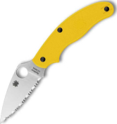 C94SYL - Couteau SPYDERCO UK Penknife Salt Jaune