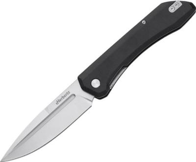 HE.10001083 - HERBERTZ Pliant G10 Noir 12cm Inox 