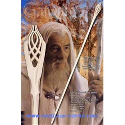 UC1386 - Baton de Gandalf Le Blanc ( UNITED CUTLERY ) Le Seigneur Des Anneaux
