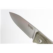 B35CVG - Poignard LION STEEL B35 Micarta Vert