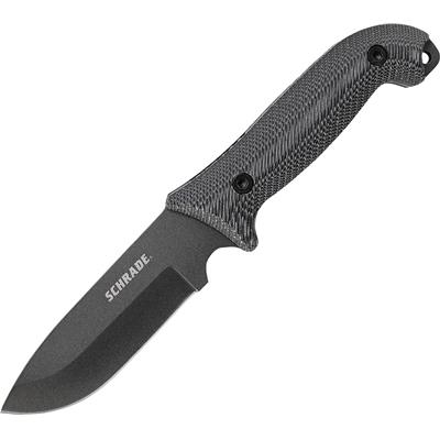 SCHF51M - Poignard SCHRADE Frontier Black Micarta