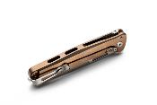 SK01BR - Couteau Skinny LIONSTEEL Titanium Bronze