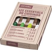 OP001709 - Coffret de 4 couteaux OPINEL Les Essentiels du Cuisinier Primavera