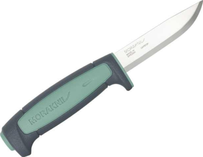 MO13955 - Poignard MORA Basic 511 Gris/Vert Menthe Carbone Ed. Lim. 2021