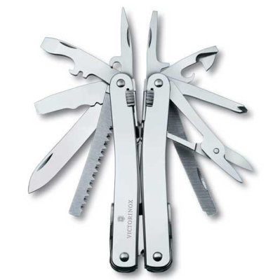 3.0224.L - Outil Multifonctions VICTORINOX Swisstool Spirit X et Etui Cuir