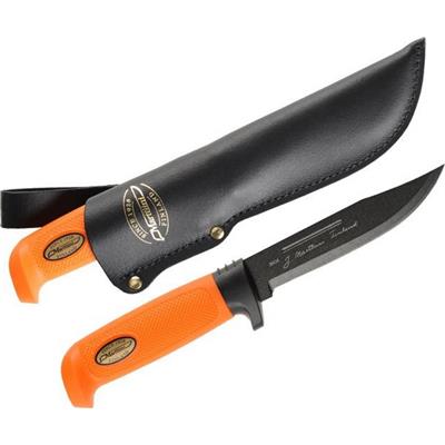 390024 - Poignard MARTTIINI Big Game Orange Martef avec Etui Cuir