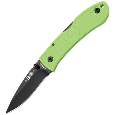 KA4072ZG - Couteau KA-BAR Dozier Small Folder Green avec Clip