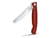 6.7801.FB - Couteau Office Pliant VICTORINOX Swissclassic 11 cm Rouge Lisse