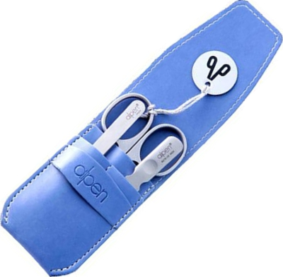 6800YLRWISTERIA - Pochette Manucure ALPEN 3 Pièces Young Bleu Glycine