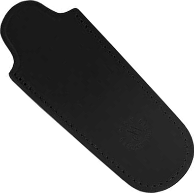 8311 - Pochette MAX CAPDEBARTHES Cuir Noir 10/11cm