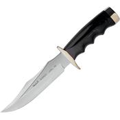 BUFALO17M - Poignard MUELA Bufalo Micarta Noir + Etui Cuir