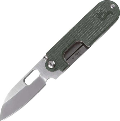 BF719MI - Couteau BLACK FOX Bean Gen2 Micarta Vert