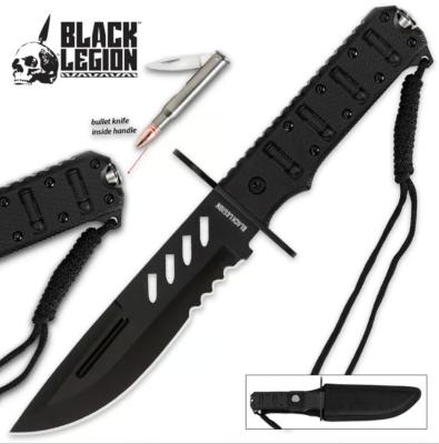 BV214 - Poignard BLACK LEGION Covert Combat Bullet Knife