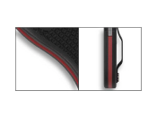 C10FPSBKRD - Couteau SPYDERCO Endura 4 Lignthweight Thin Red Line Noir